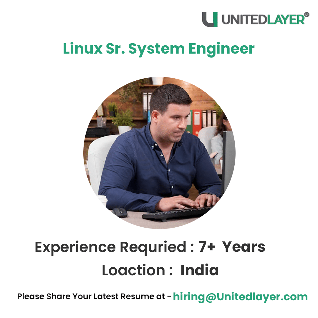 Linux Sr. System Engineer - Experience The World's Best Private Cloud