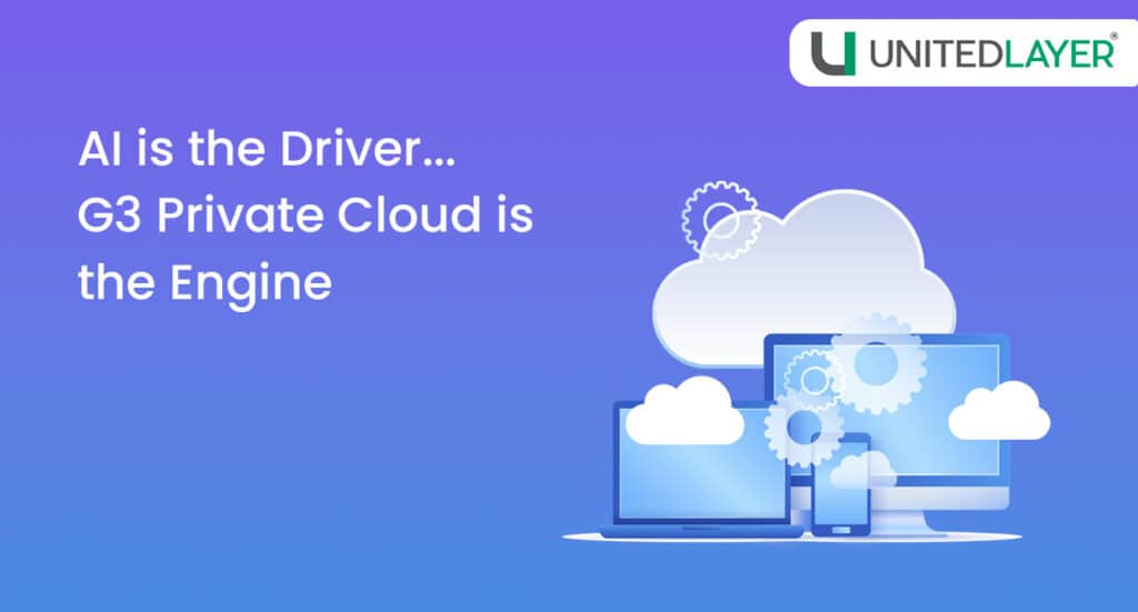AI Is the Driver… G3 Private Cloud Is the Engine